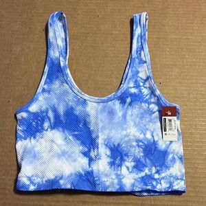 Tie dye crop top